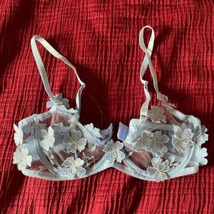 Pretty blue bralette